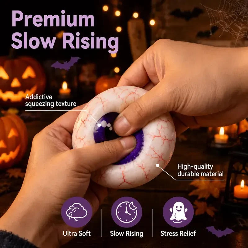 Spooky Ghost Dumpling Squishy Toy