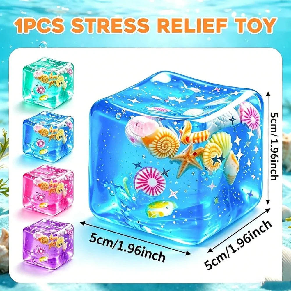 Cartoon Stress Relief Cube Set