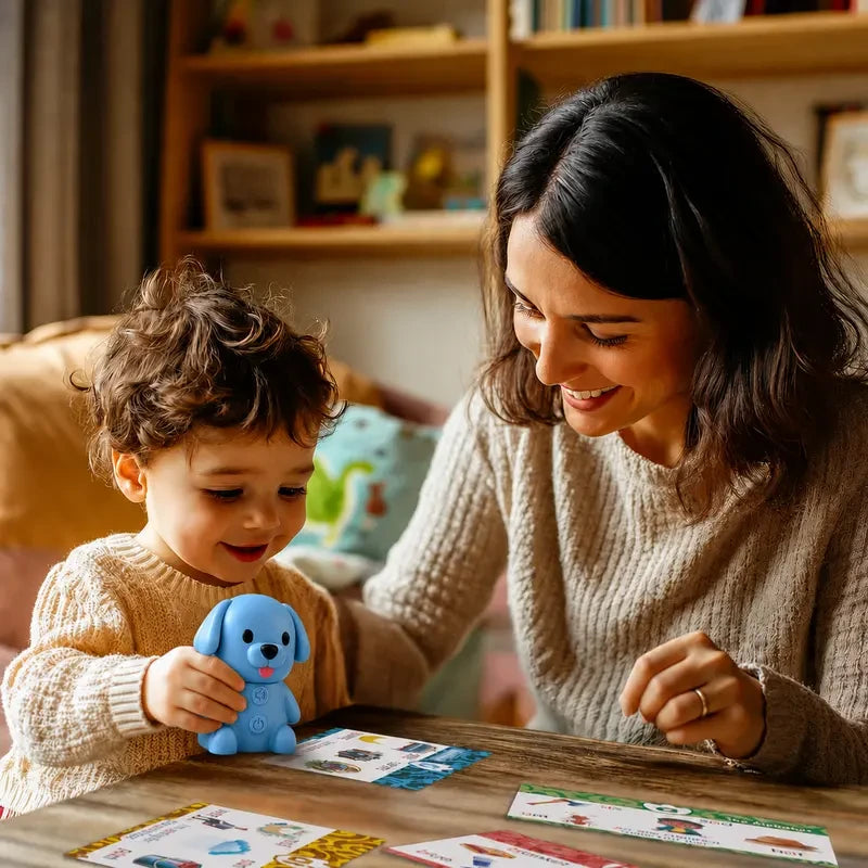 Interactive Phonics Flash Card Dog Reader