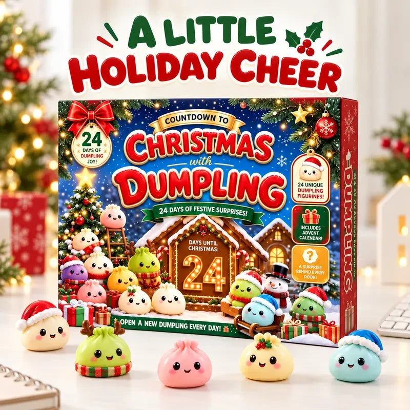 Christmas Dumpling Squishy Advent Calendar